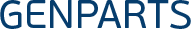 Логотип Генпартс (genparts)