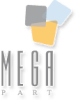 Логотип Мега Партс (Mega Part)